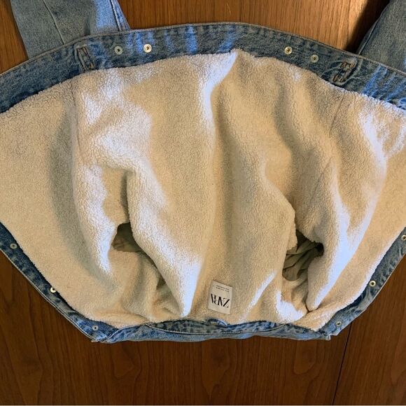 ZARA Jean Jacket Womens Sz Small - Picture 5 of 10